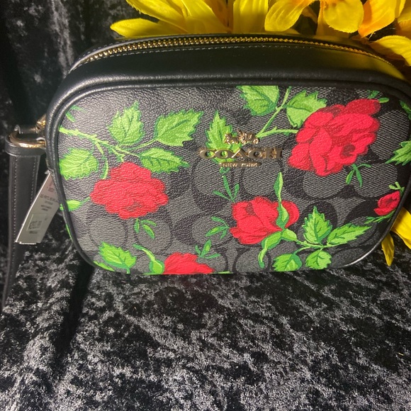 Coach bag & wallet - Gorgeous floral purse w/ matching wallet (sold as a set) - Picture 5 of 16